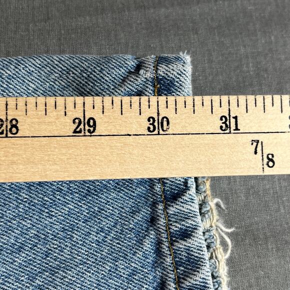 Carhartt Jeans Mens Size 38X32 Blue Stonewashed Denim Relaxed Fit Workwear 8460 - Picture 10 of 11